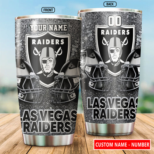 Las Vegas Raiders Personalized Tumbler BG655