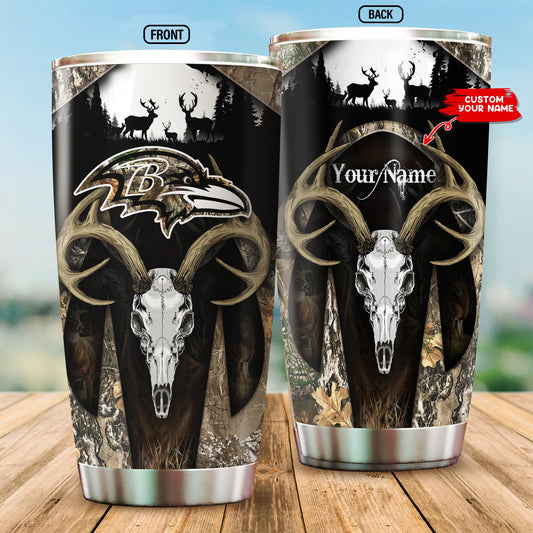 Baltimore Ravens Personalized Tumbler BG658