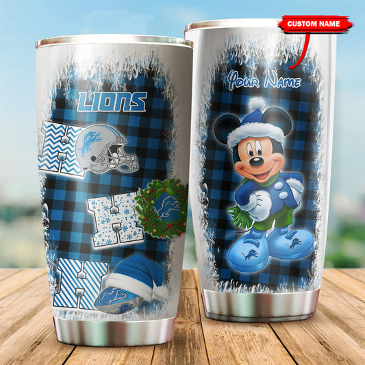 Detroit Lions Personalized Tumbler BGTUM664