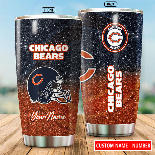 Chicago Bears Personalized Tumbler BGTUM669