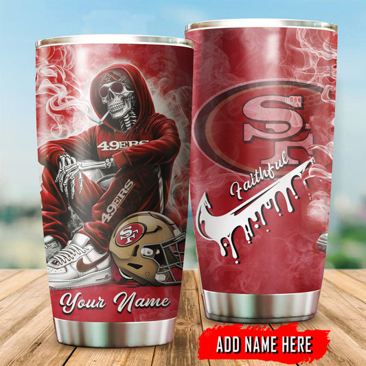 San Francisco 49ers Personalized Tumbler BGTUM676