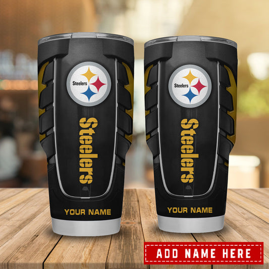 Pittsburgh Steelers Personalized Tumbler BGTUM713