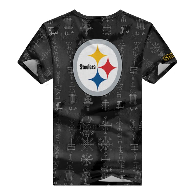 Pittsburgh Steelers V-neck Women T-shirt BG826