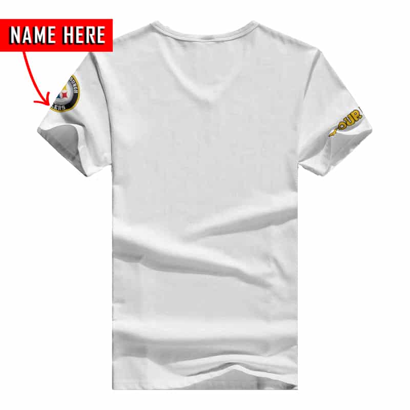 Pittsburgh Steelers Personalized V-neck Women T-shirt BG965