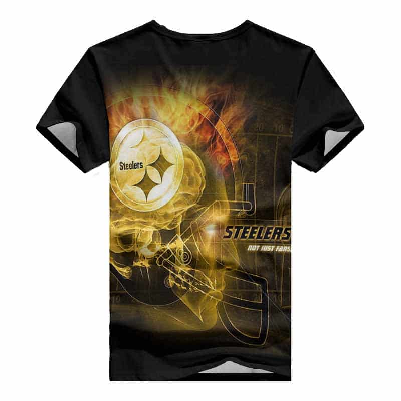 Pittsburgh Steelers V-neck Women T-shirt BG985