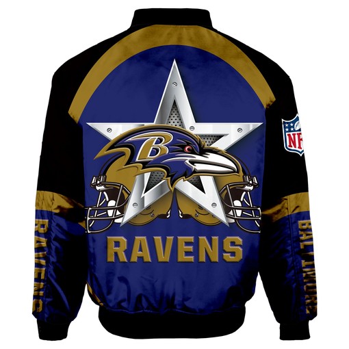 Baltimore Ravens Thick Bomber Jacket CSBBT176