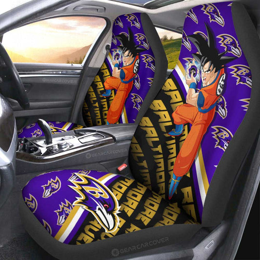 Baltimore Ravens Car Seat Covers Goku AZBTCSC000006