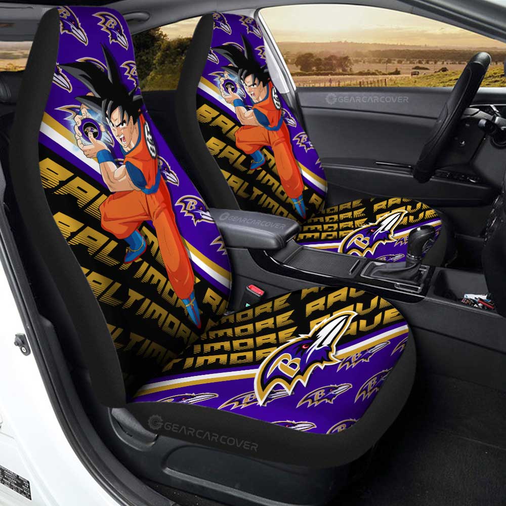Baltimore Ravens Car Seat Covers Goku AZBTCSC000006