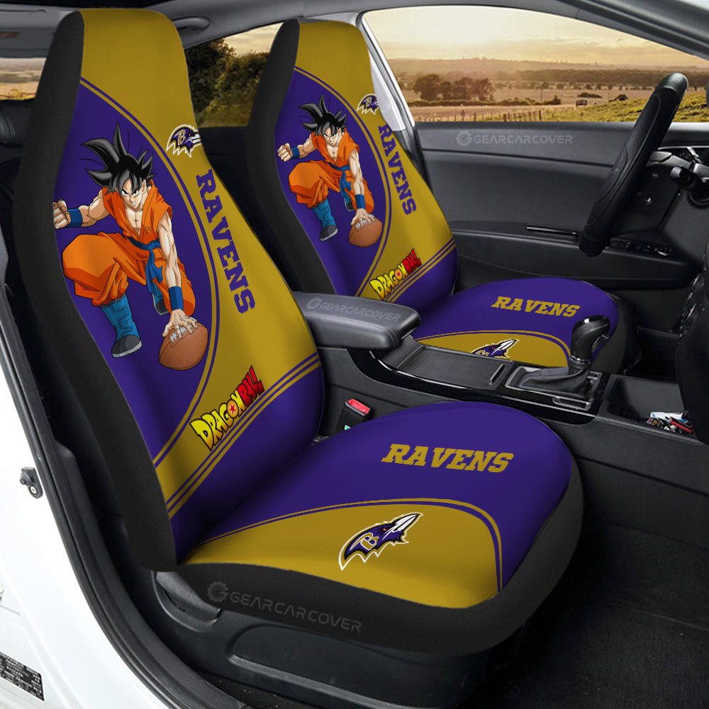 Baltimore Ravens Car Seat Covers Goku AZBTCSC000005