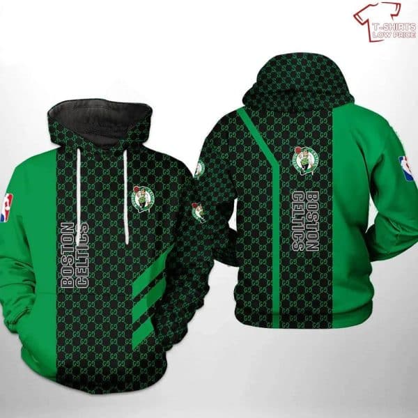 Boston Celtics All Over Printed Hoodie BB666