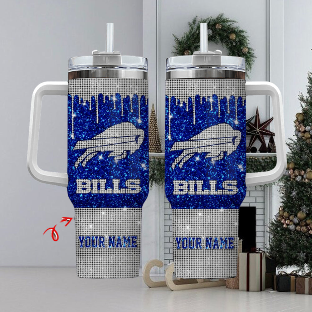 Buffalo Bills Personalized 40oz Stanley Tumbler AZC40OZT002
