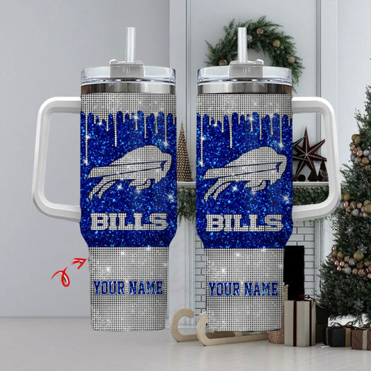Buffalo Bills Personalized 40oz Stanley Tumbler AZC40OZT002