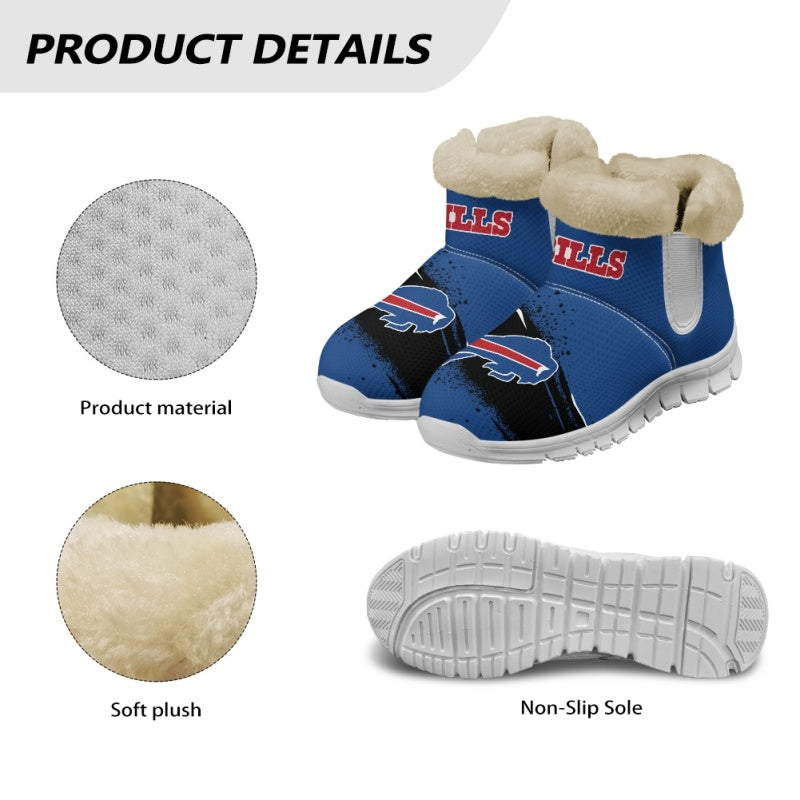 Buffalo Bills Comfy Winter Snow Boots AZDDWSB000084