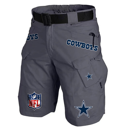 Dallas Cowboys Limited Edition Front Pockets Men Shorts (Belt Not Included) AZBTFPMS000211