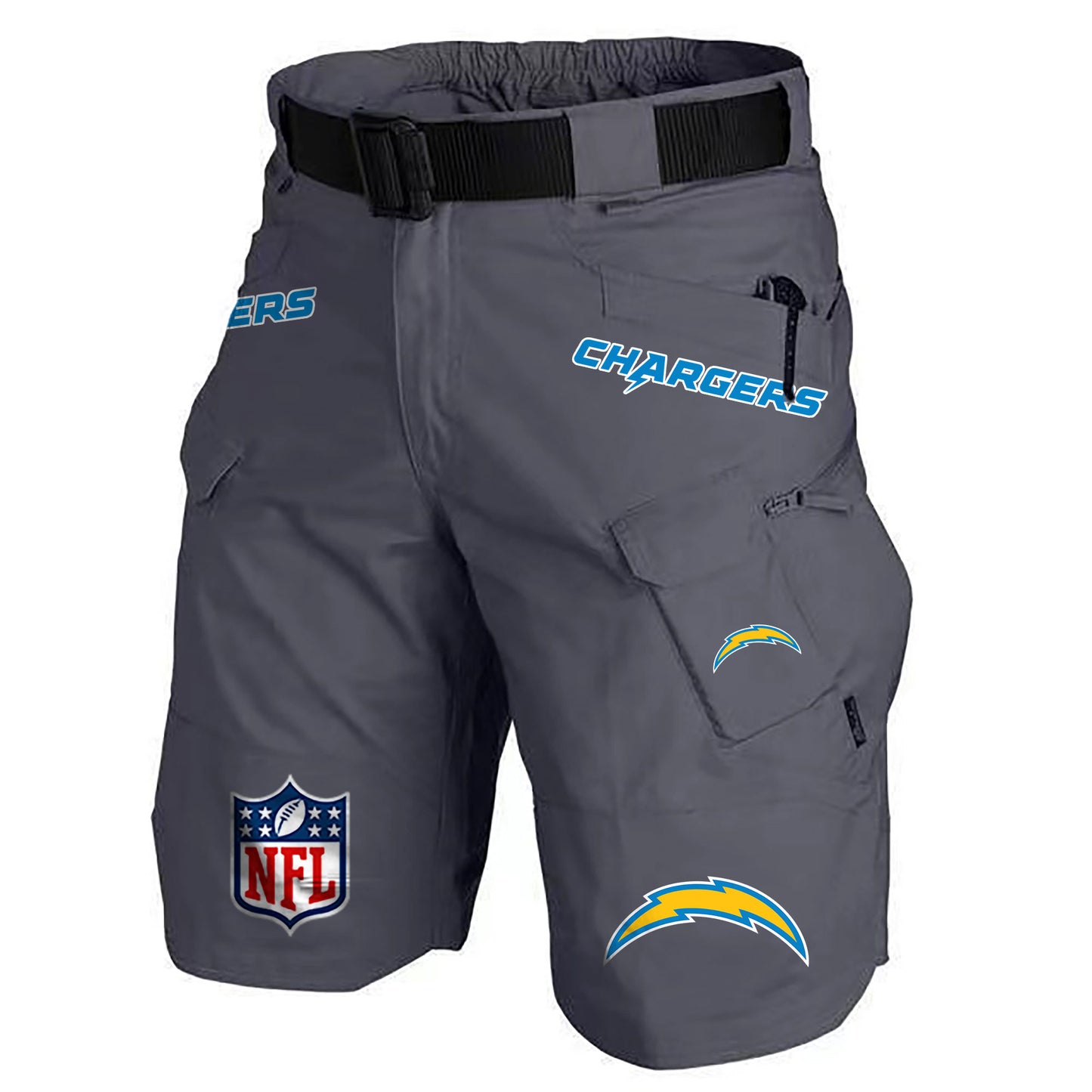 Los Angeles Chargers Limited Edition Front Pockets Men Shorts (Belt Not Included) AZBTFPMS000187