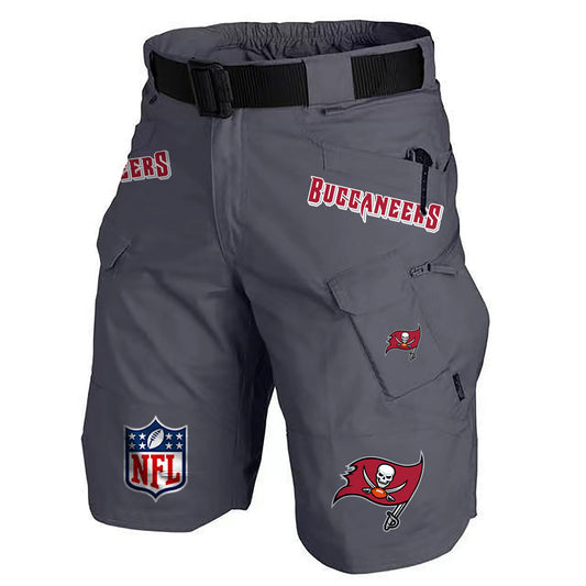Tampa Bay Buccaneers Limited Edition Front Pockets Men Shorts (Belt Not Included) AZBTFPMS000190