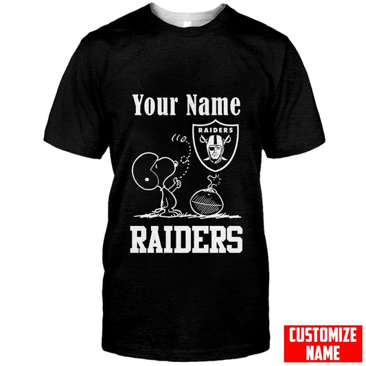 Las Vegas Raiders Personalized Unisex T-Shirt Gift For Sport Fans BGTS972