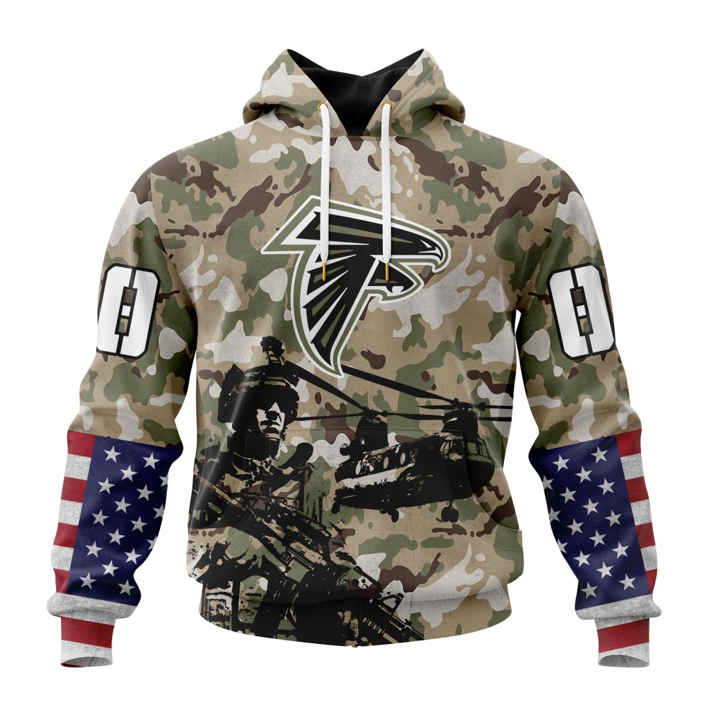 Atlanta Falcons All Over Printed T-shirt Sweatshirt Hoodie AZCHD665