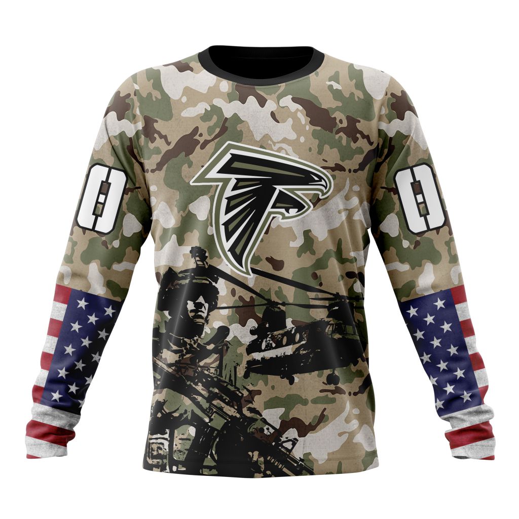 Atlanta Falcons All Over Printed T-shirt Sweatshirt Hoodie AZCHD665