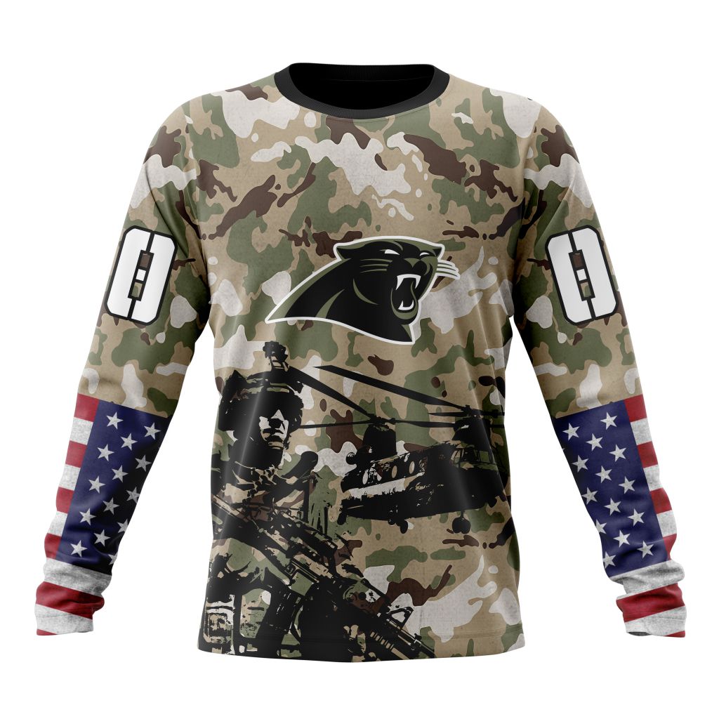 Carolina Panthers All Over Printed T-shirt Sweatshirt Hoodie AZCHD668
