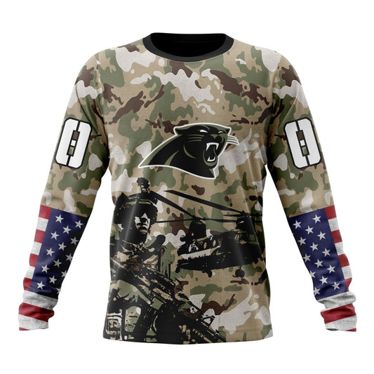 Carolina Panthers All Over Printed T-shirt Sweatshirt Hoodie AZCHD668