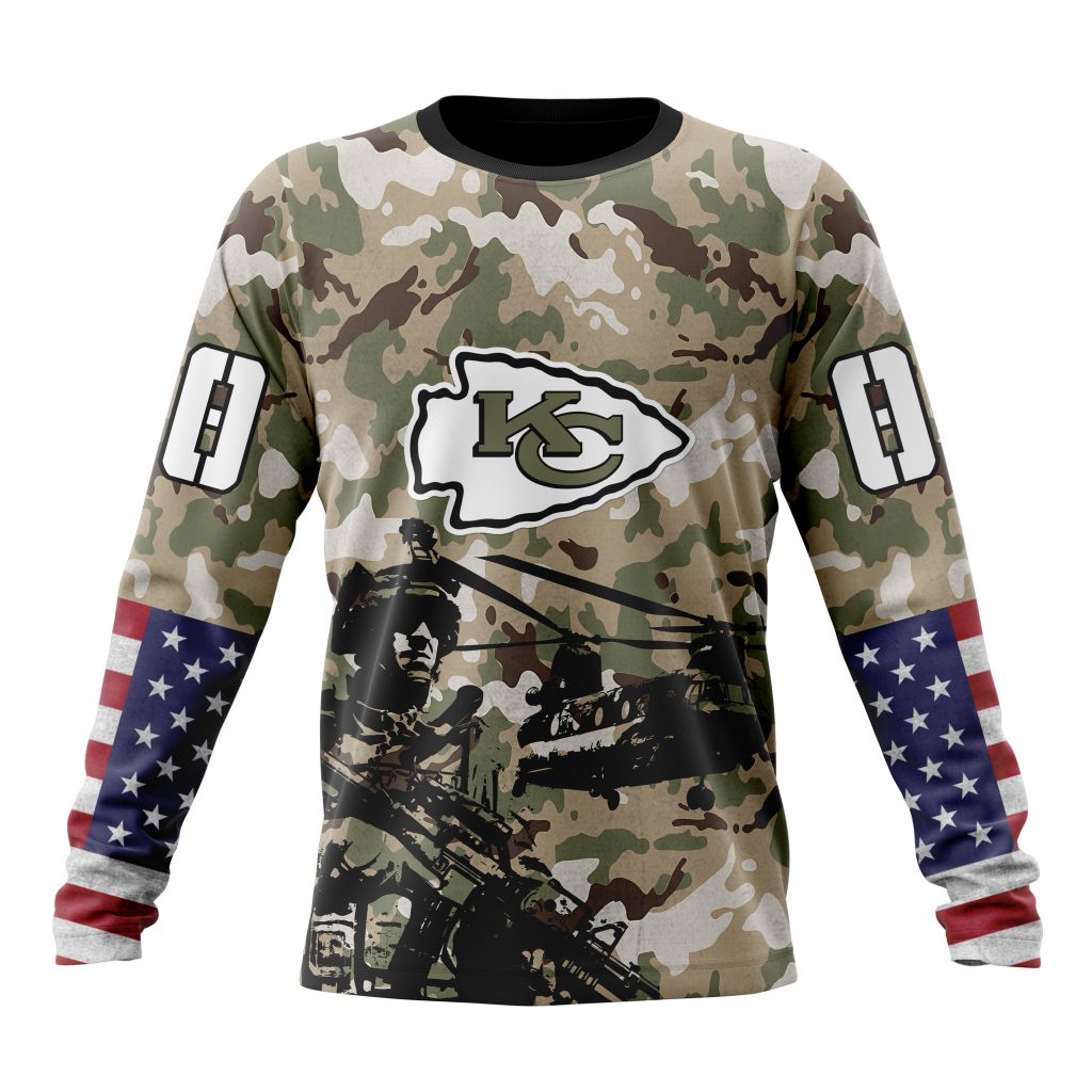 Kansas City Chiefs All Over Printed T-shirt Sweatshirt Hoodie AZCHD679
