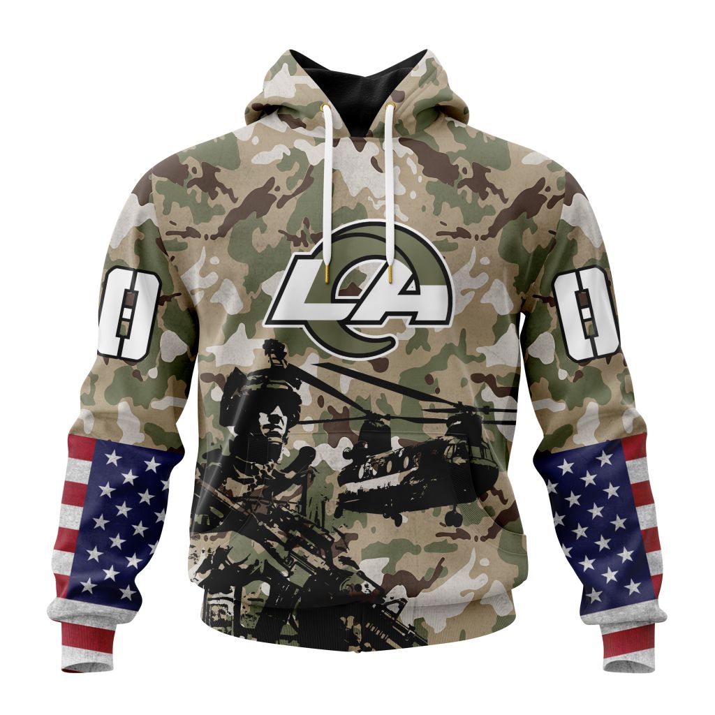 Los Angeles Rams All Over Printed T-shirt Sweatshirt Hoodie AZCHD682