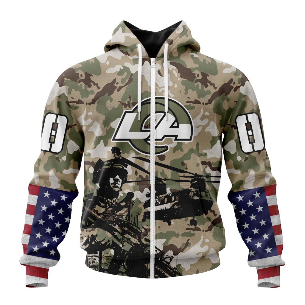 Los Angeles Rams All Over Printed T-shirt Sweatshirt Hoodie AZCHD682