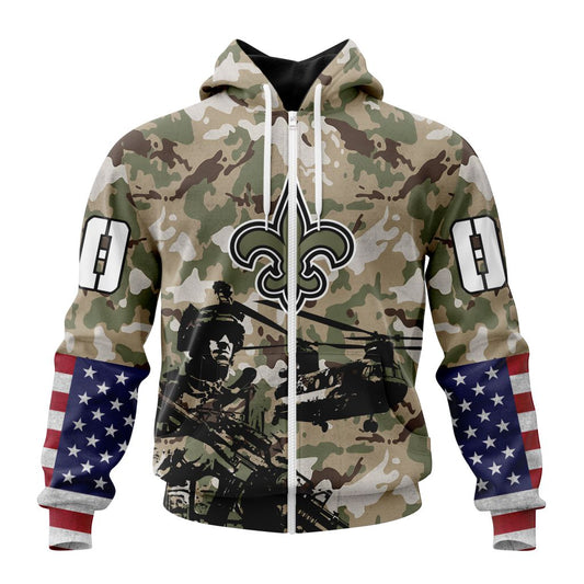 New Orleans Saints All Over Printed T-shirt Sweatshirt Hoodie AZCHD686