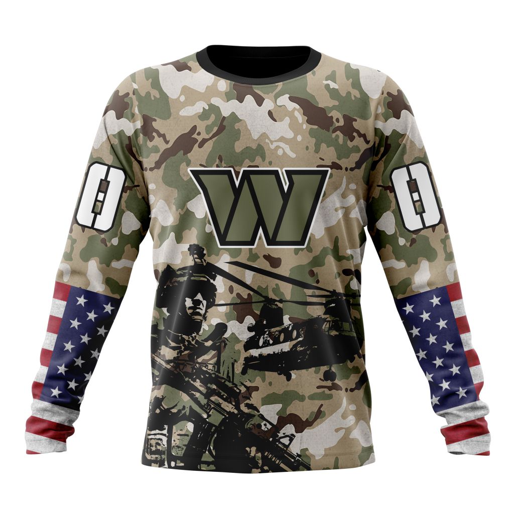 Washington Commanders All Over Printed T-shirt Sweatshirt Hoodie AZCHD695