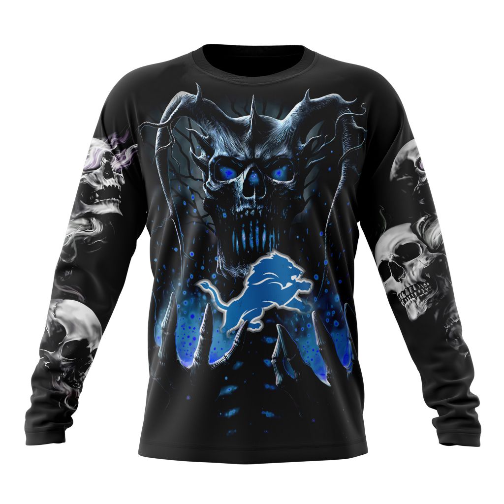 Detroit Lions All Over Printed T-shirt Sweatshirt Hoodie AZCHD770