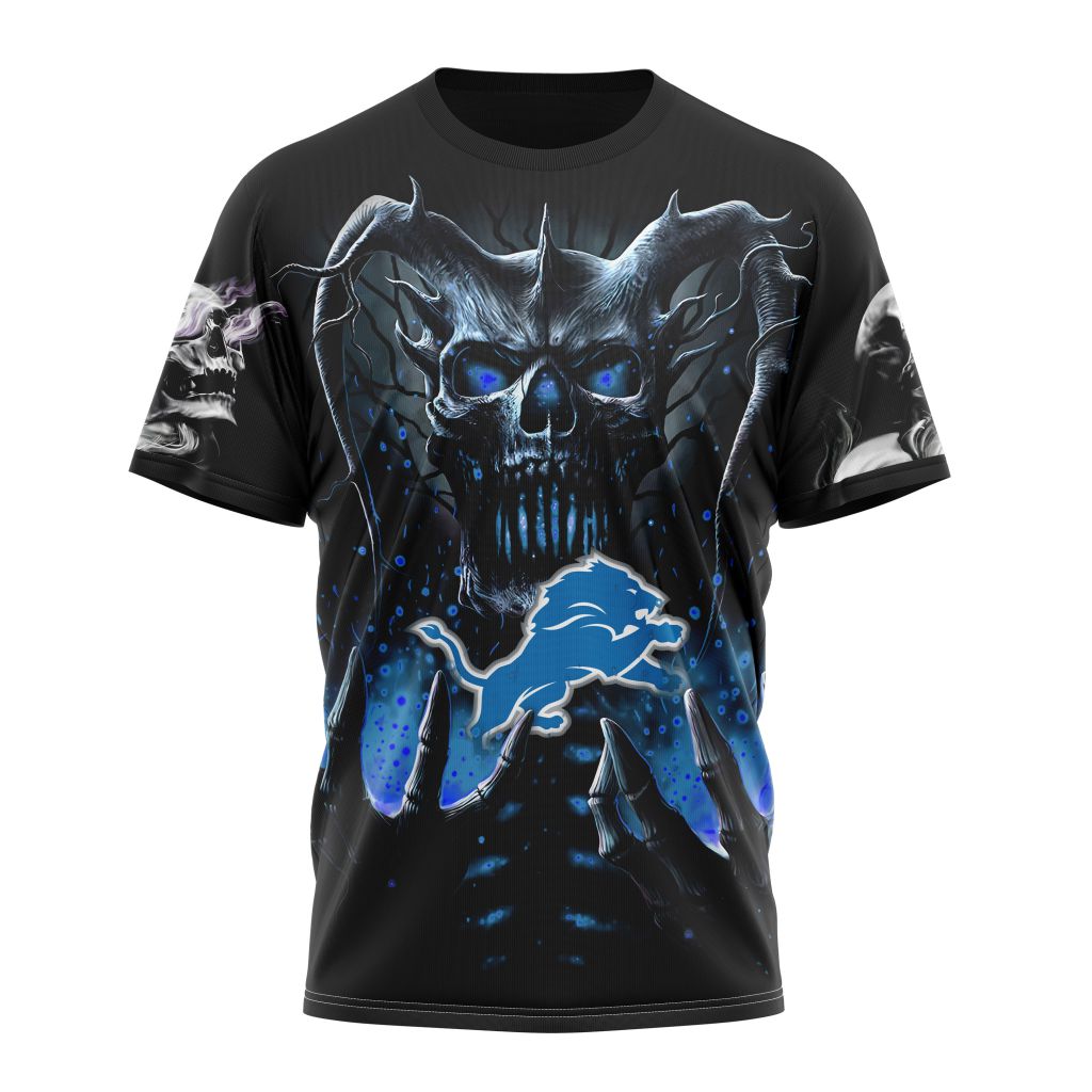 Detroit Lions All Over Printed T-shirt Sweatshirt Hoodie AZCHD770