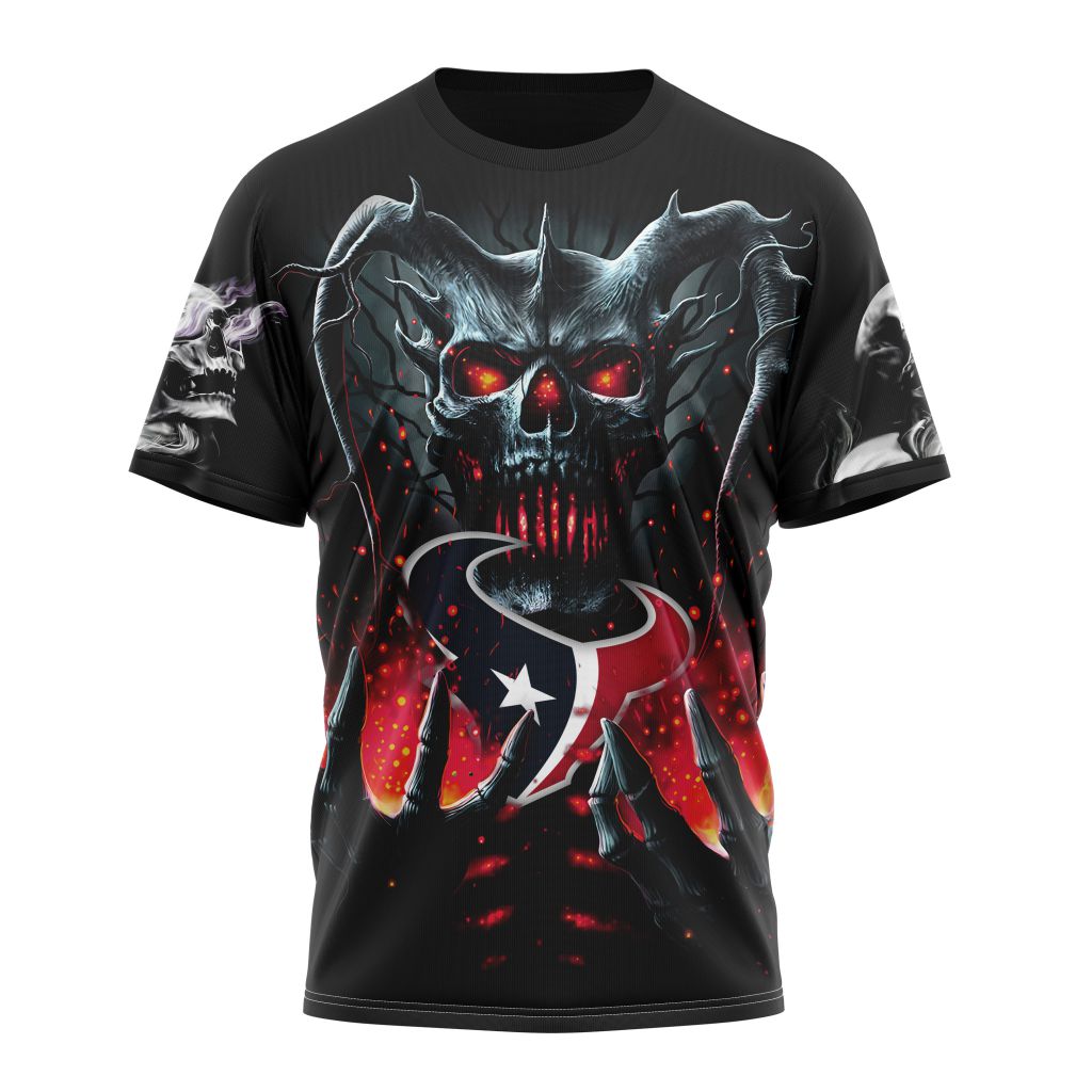 Houston Texans All Over Printed T-shirt Sweatshirt Hoodie AZCHD772