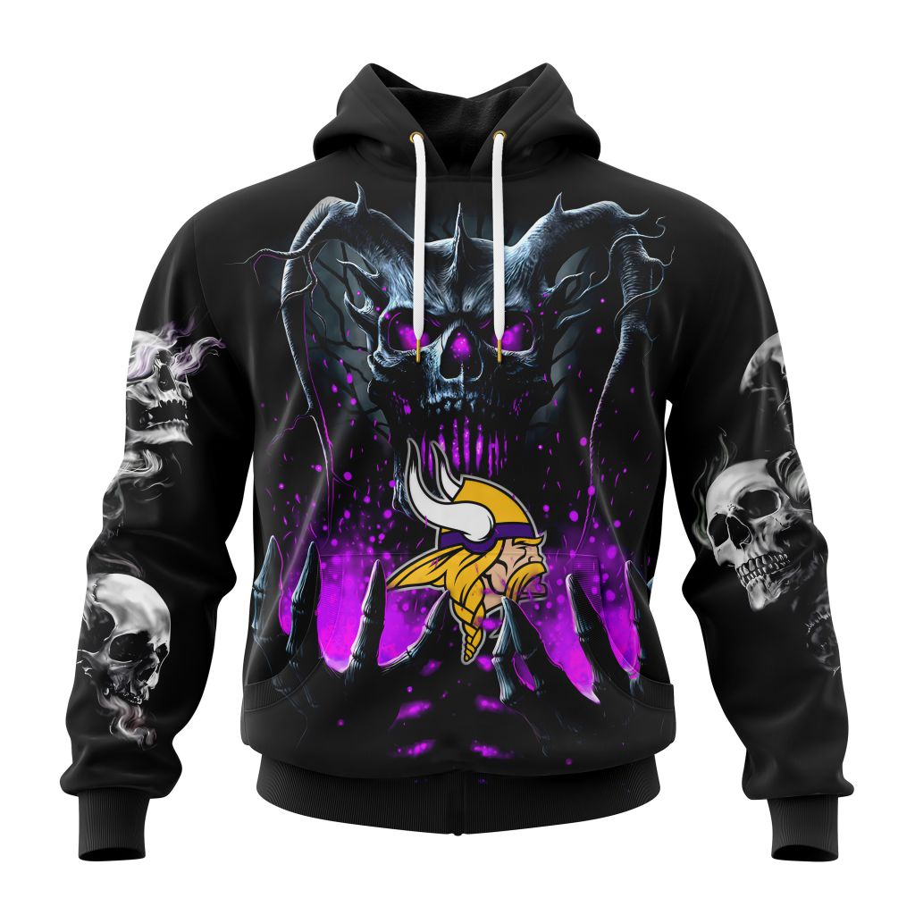 Minnesota Vikings All Over Printed T-shirt Sweatshirt Hoodie AZCHD780