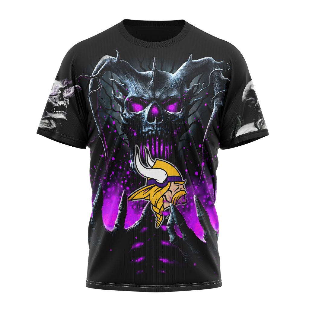 Minnesota Vikings All Over Printed T-shirt Sweatshirt Hoodie AZCHD780