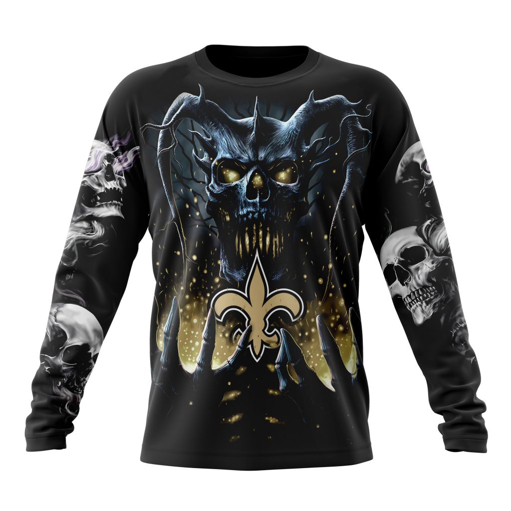 New Orleans Saints All Over Printed T-shirt Sweatshirt Hoodie AZCHD782