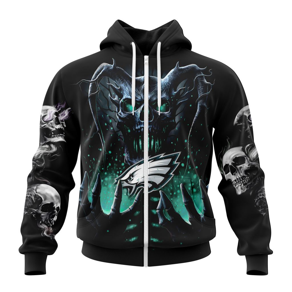 Philadelphia Eagles All Over Printed T-shirt Sweatshirt Hoodie AZCHD785