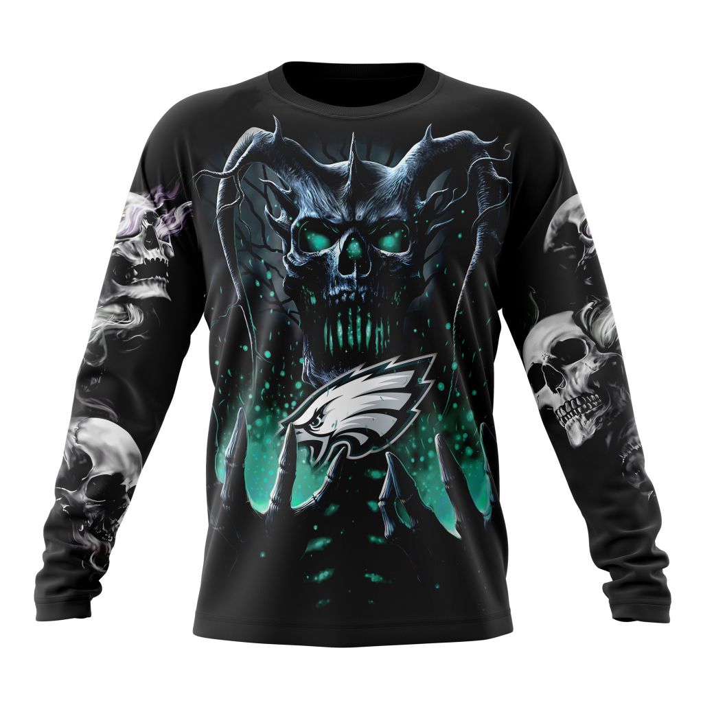 Philadelphia Eagles All Over Printed T-shirt Sweatshirt Hoodie AZCHD785