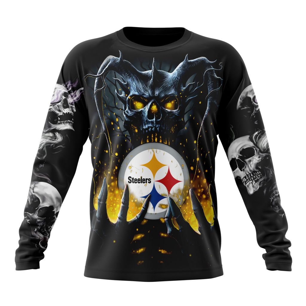 Pittsburgh Steelers All Over Printed T-shirt Sweatshirt Hoodie AZCHD786