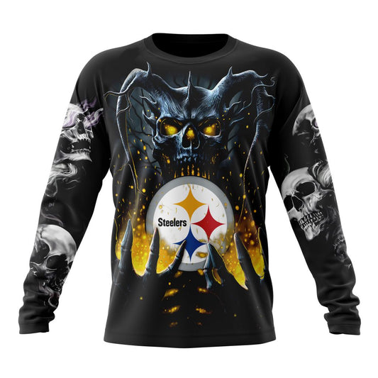 Pittsburgh Steelers All Over Printed T-shirt Sweatshirt Hoodie AZCHD786