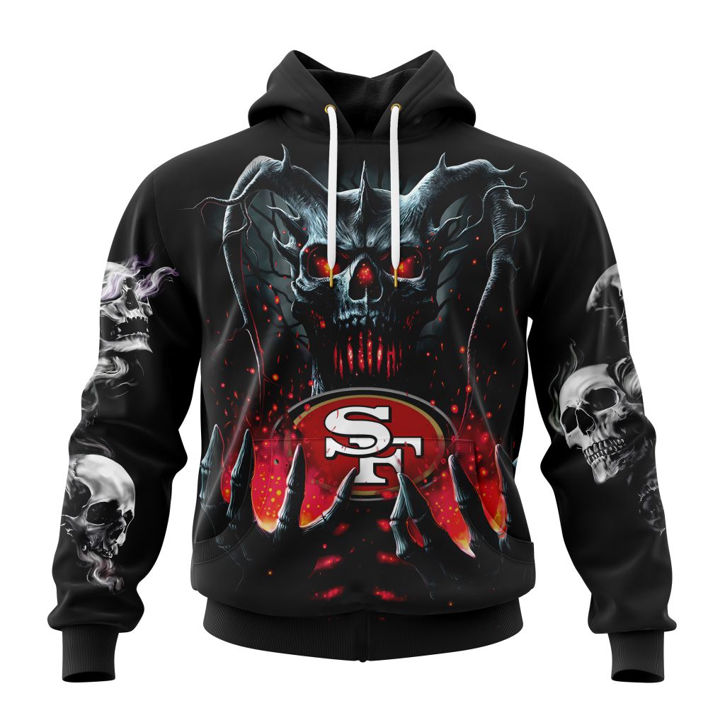 San Francisco 49ers All Over Printed T-shirt Sweatshirt Hoodie AZCHD787