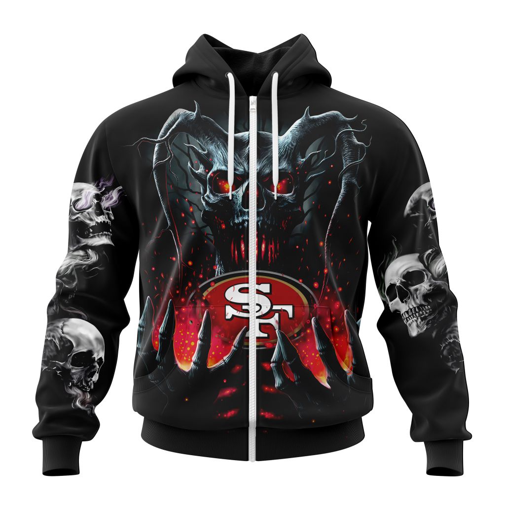 San Francisco 49ers All Over Printed T-shirt Sweatshirt Hoodie AZCHD787
