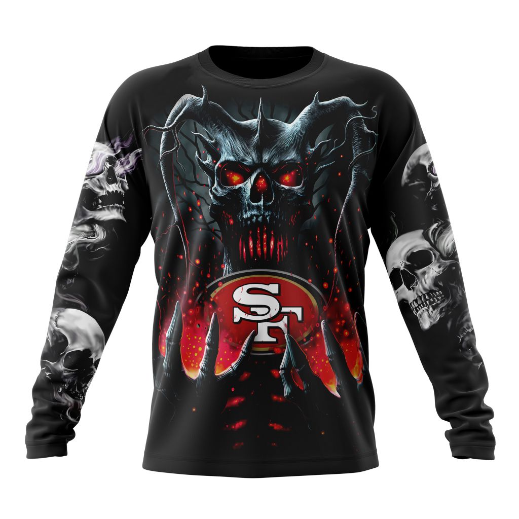 San Francisco 49ers All Over Printed T-shirt Sweatshirt Hoodie AZCHD787