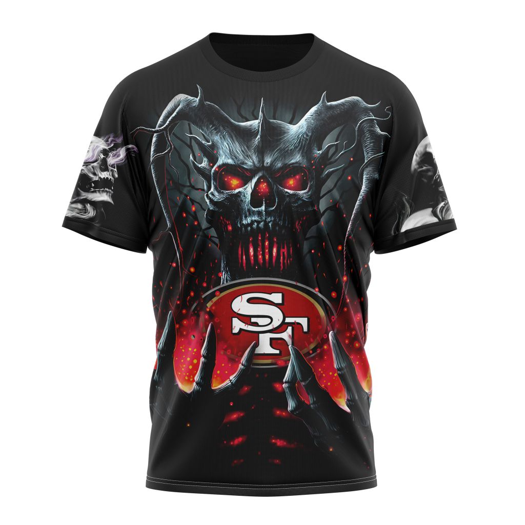 San Francisco 49ers All Over Printed T-shirt Sweatshirt Hoodie AZCHD787