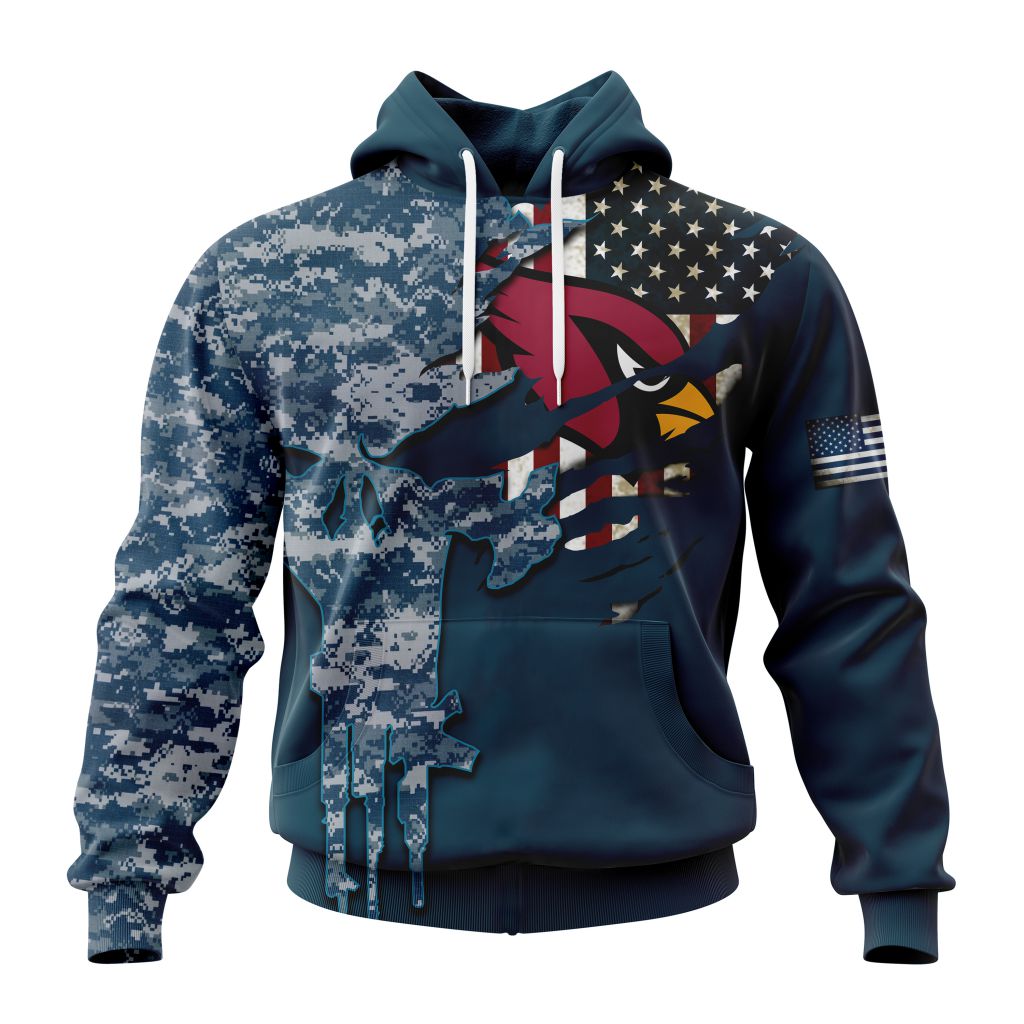 Arizona Cardinals All Over Printed T-shirt Sweatshirt Hoodie AZCHD728
