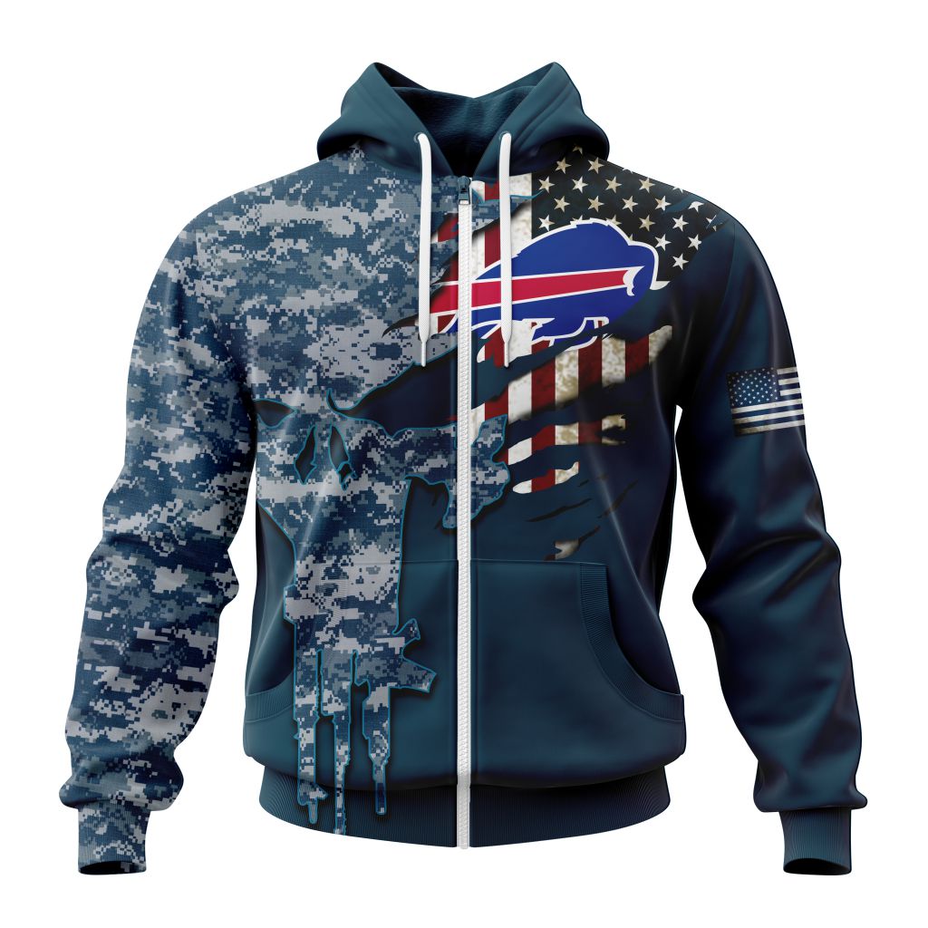 Buffalo Bills All Over Printed T-shirt Sweatshirt Hoodie AZCHD731