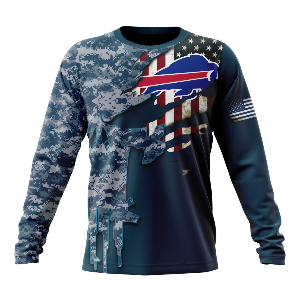 Buffalo Bills All Over Printed T-shirt Sweatshirt Hoodie AZCHD731