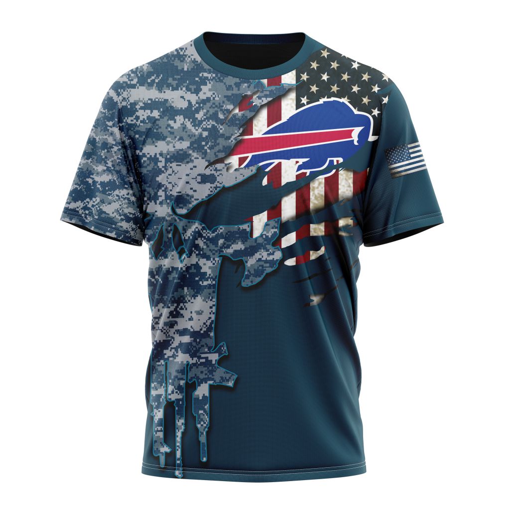 Buffalo Bills All Over Printed T-shirt Sweatshirt Hoodie AZCHD731