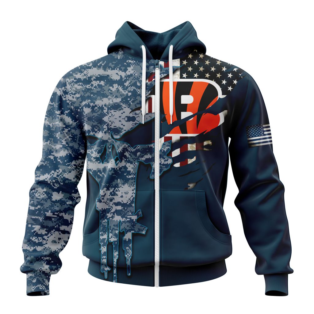 Cincinnati Bengals All Over Printed T-shirt Sweatshirt Hoodie AZCHD734