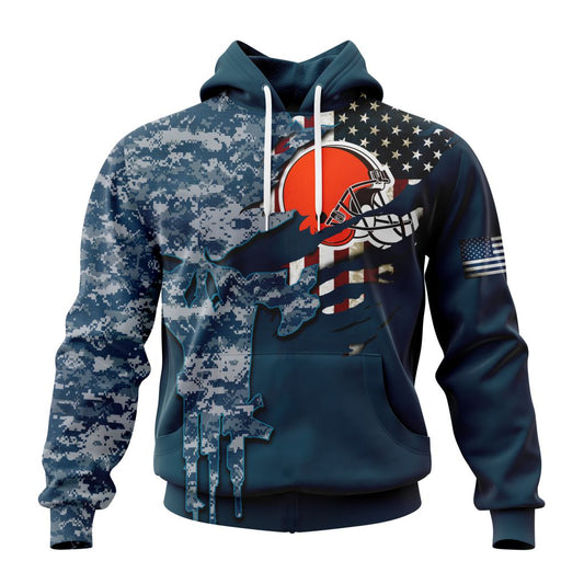 Cleveland Browns All Over Printed T-shirt Sweatshirt Hoodie AZCHD735